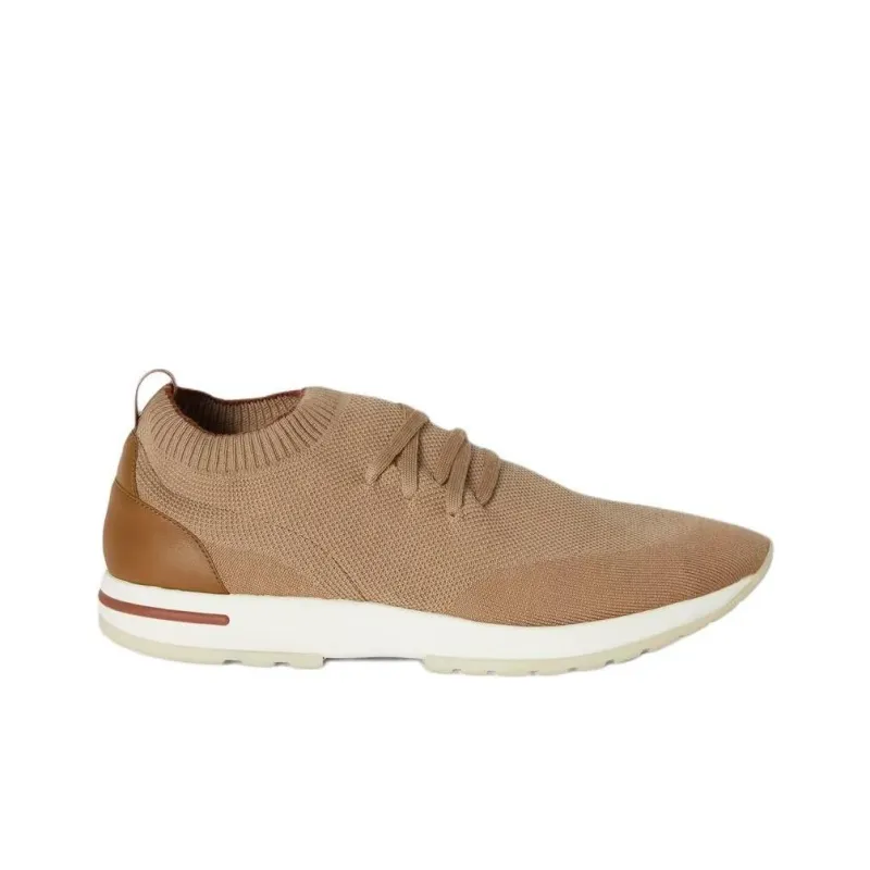 Loro Piana 360 Lp Flexy Walk Low Top Casual Shoes Men's Umber-1