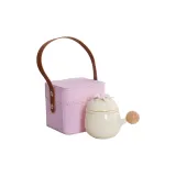 Beige Yellow-Handbag