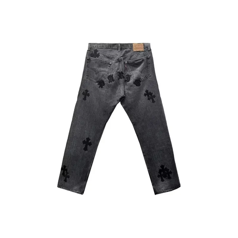 Chrome Hearts Jeans Men's Smoke Gray-1