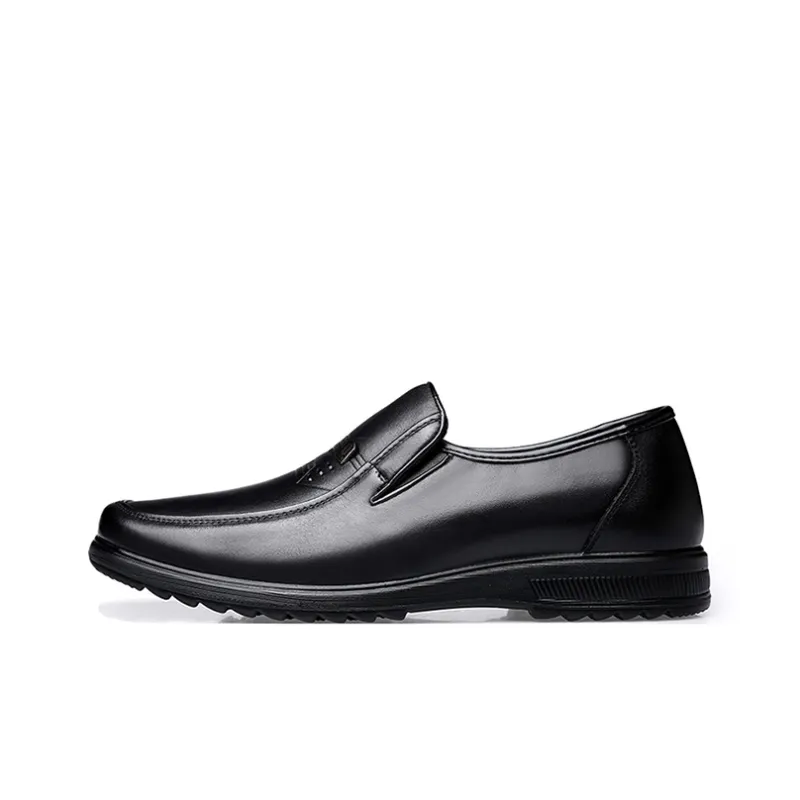LAORENTOU Men's Casual Shoes Men Low Top Brown-26