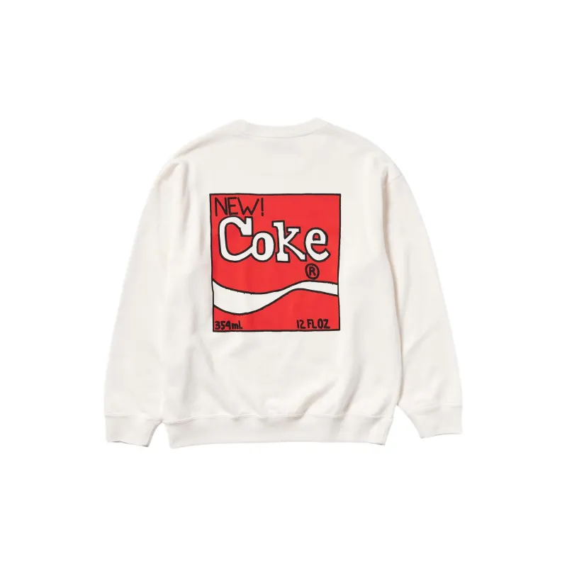 Coca cola X Keith Haring X UNIQLO Keith Haring X Coca Cola Collaboration Sweatshirts Unisex White-1