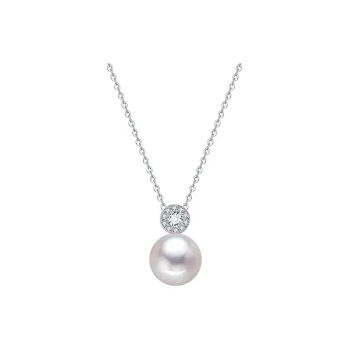 ZHOUBAIFU Freshwater Pearl Necklaces Unisex