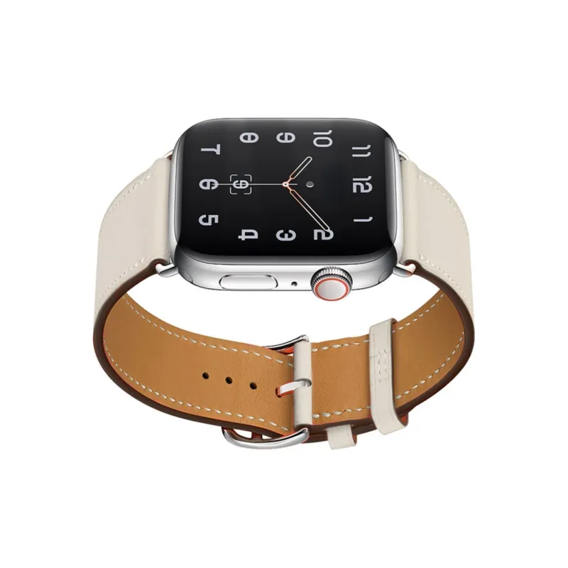 ZHENGGUANG Watch Band Apple Compatibility 41mm Genuine Leather Material-1