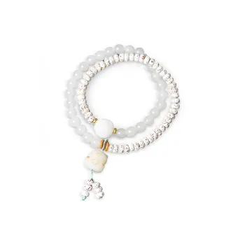 GUDS GAVE Star Moon Bodhi Seeds Bracelets Women's