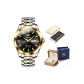 Steel Band Black Dial