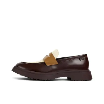 CAMPER Walden Loafers Men's Beige Red