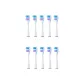 Rubber Coated Cushioning Bright White 12 Pcs