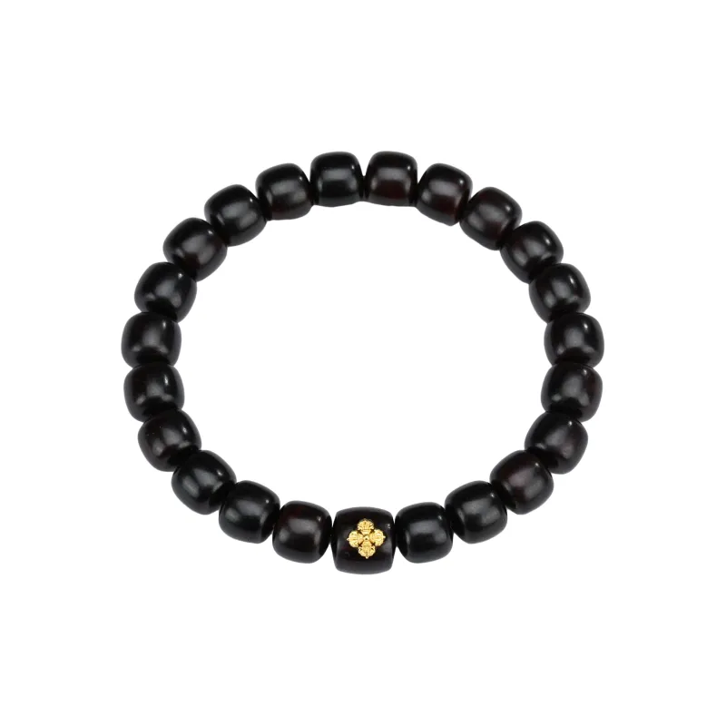 Magic Circle Pterocarpus Wooden Bracelets Unisex-1