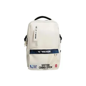 VICTOR PU Badminton Backpack Regular Unisex Ecru/Navy Blue