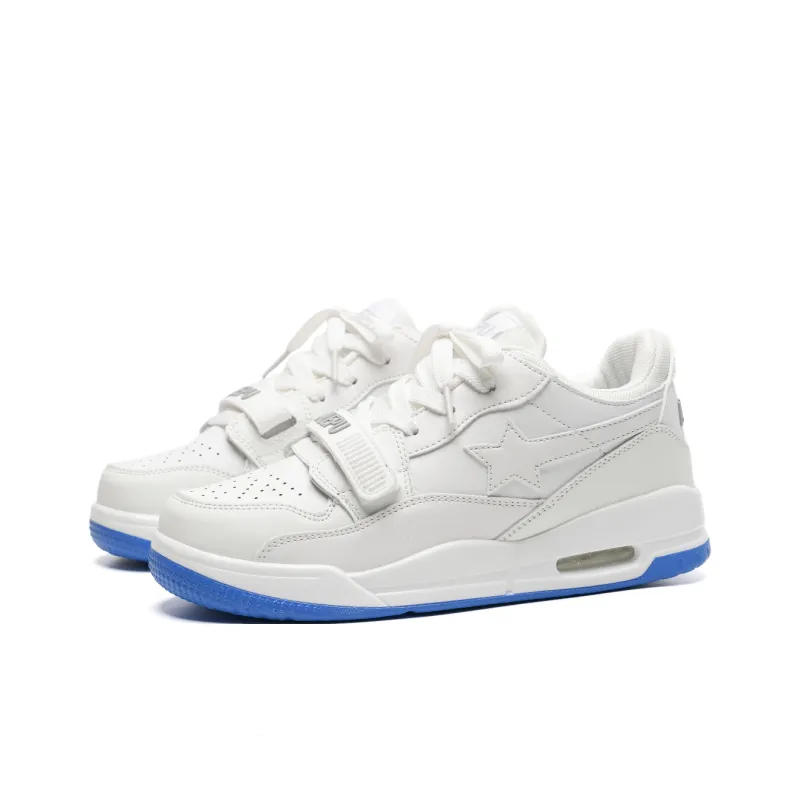 Circle Small Cushioning Coverage Wear-Resistant Lightweight Slip-Resistant Low-Top Skateboard Shoes Unisex-44