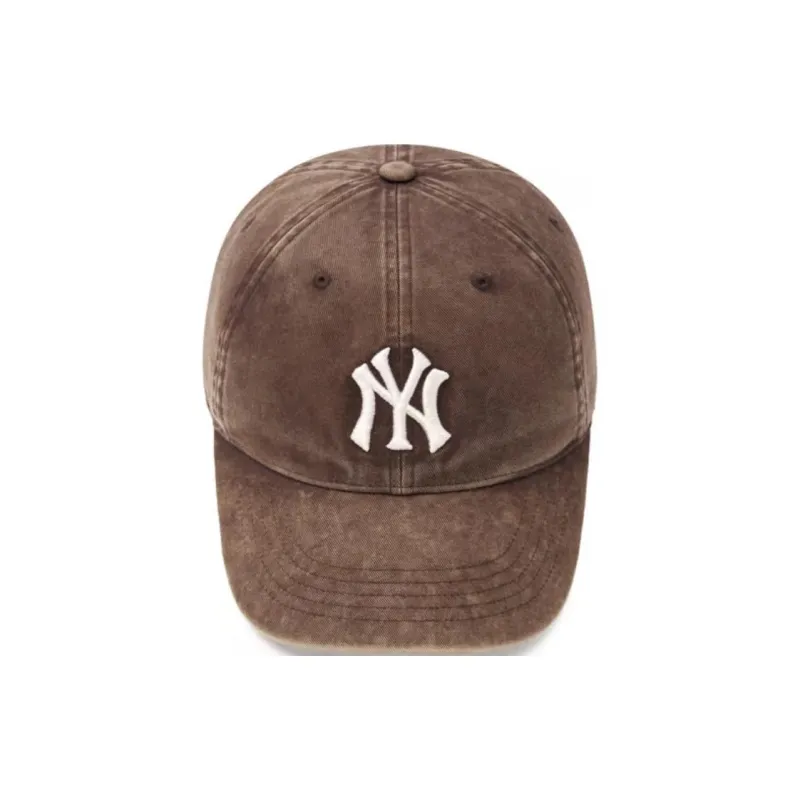 MLB Cotton Baseball Caps Unisex Brown-1