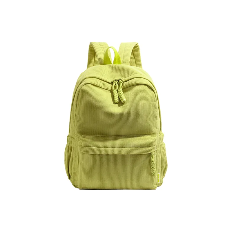 BSELEON Corduroy Backpack Regular Unisex Multicolor-14
