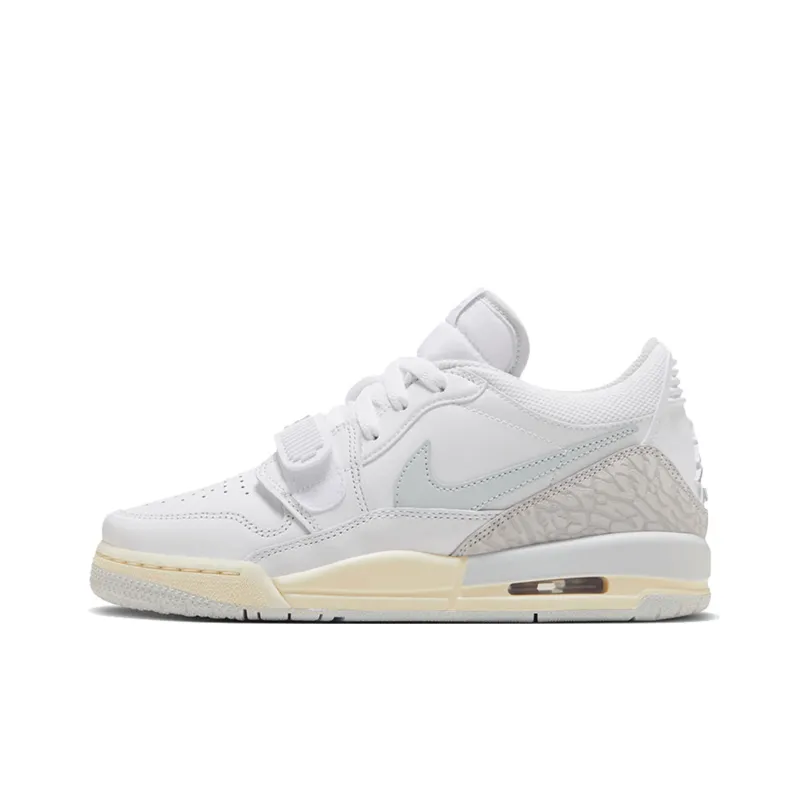 Jordan Legacy 312 Slip Resistant Low Top Children's Basketball Shoes Pink White Unisex-5