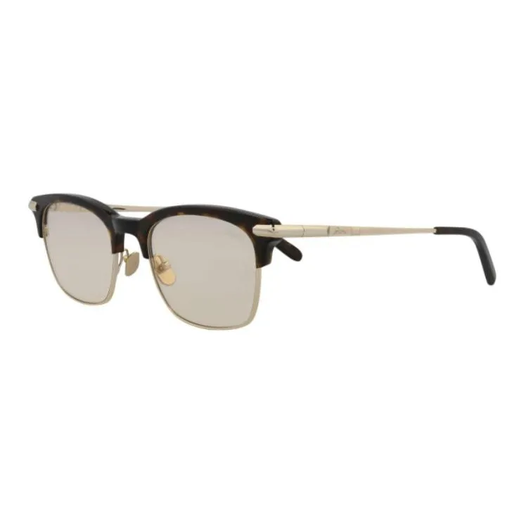 BRIONI Acetate Square Sunglasses Men's Tortoiseshell-0