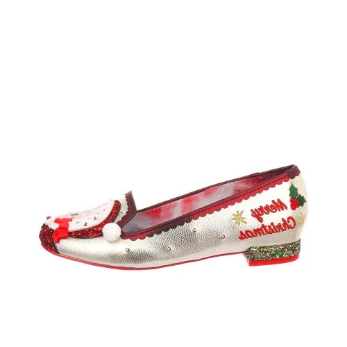 IRREGULAR CHOICE 여성 캐주얼화 골드 레드 여성