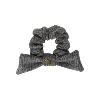 MIU MIU Metal Hair Ties Women's Black