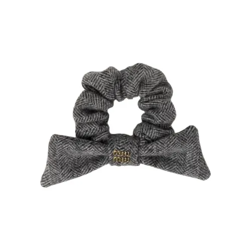 MIU MIU Metal Hair Ties Women's Black