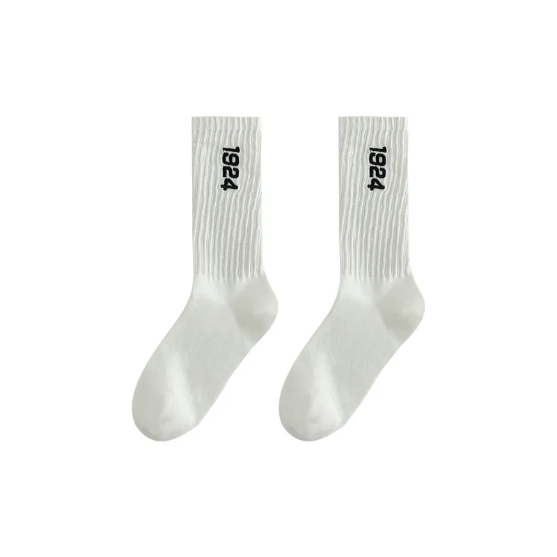 Lan Miao Mid Calf Socks Women's Combo Set-0