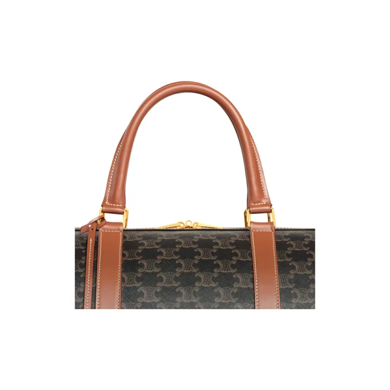 CELINE Cow Leather Handbag, Shoulder Bag, Crossbody Bag, Travel Bag Women's-4