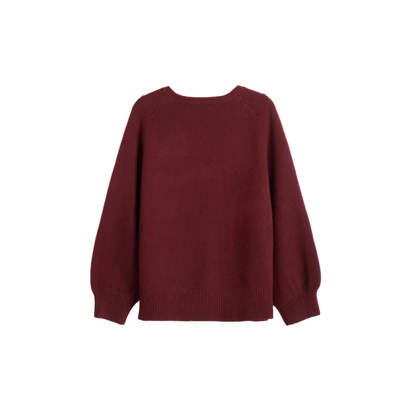 Olrain Sweater Women's Ancora Red-1