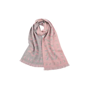 H YXIANG 100% Wool Knit Scarves Women's
