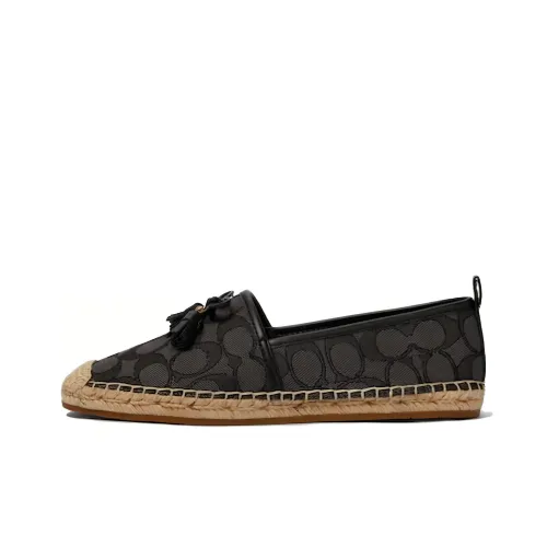 COACH Espadrilles Women's Black