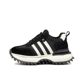 ZSBELLA Cushioned Slip-Resistant Height Increasing Low-Top Casual Shoes Women's