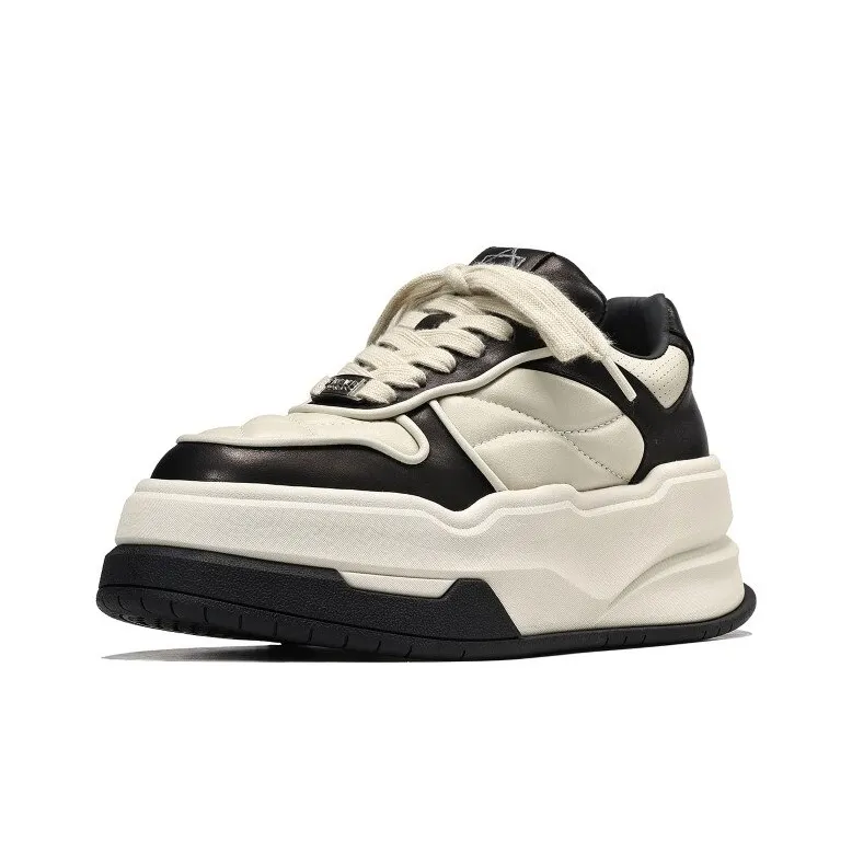 UanDi Anti Slip And Wear Resistant Lightweight Height Increasing Low Top Skateboard Shoes Women's-6