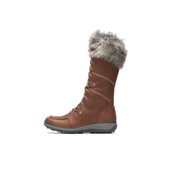 MERRELL Water-Resistant Wear-Resistant Slip-Resistant Knee-High Outdoor Boots Women's Brown