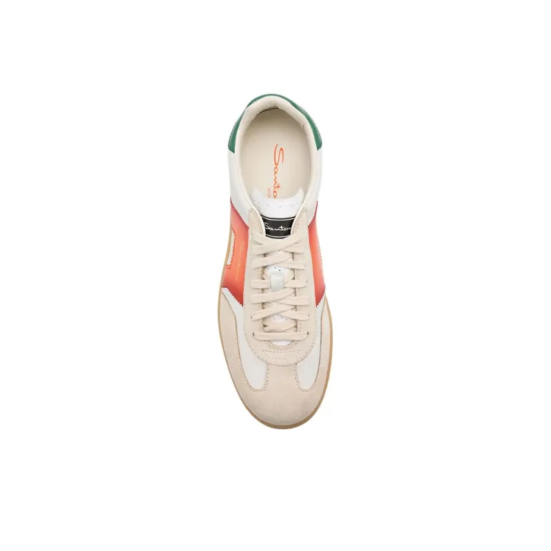 Santoni Colourblock Panelled Sneakers-4