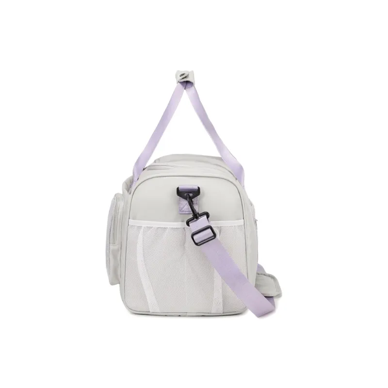 ZUOFEIFAN Fabric Gym Bag Large Size Unisex Gray-4
