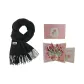 Black+3D Effect Rose Greeting Card+Envelope