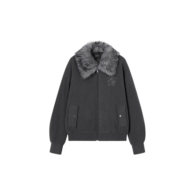 I'M ONE Velvet feel Coat Women's-0