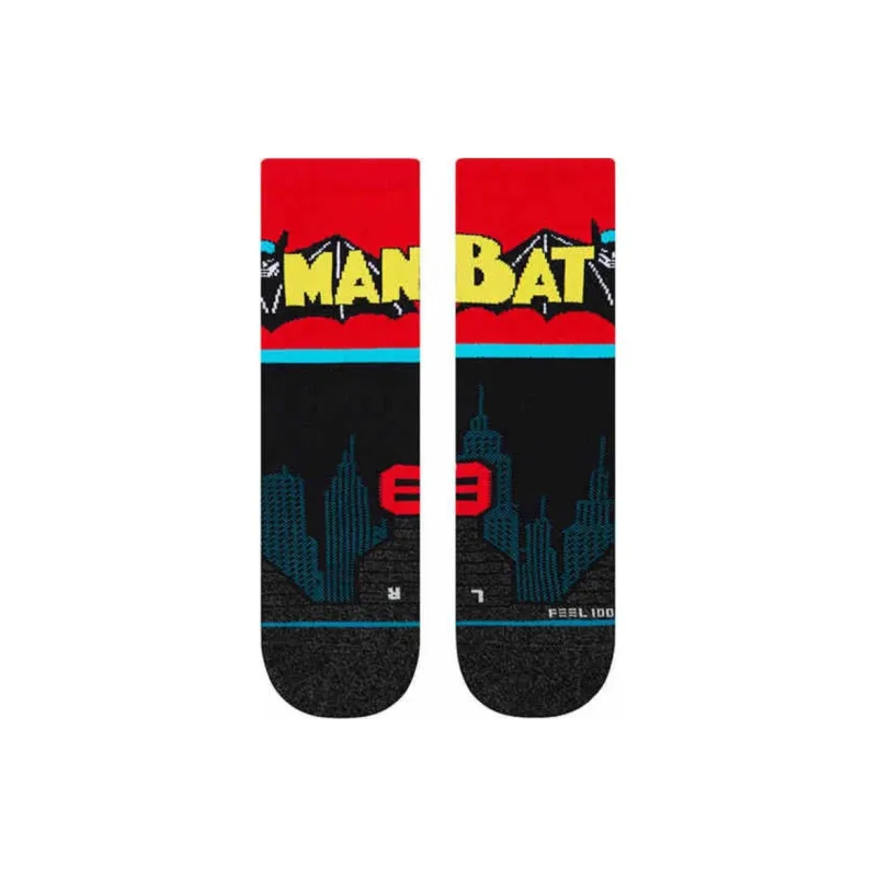 Stance x BIANFUXIAXIAOCHOU Mid Calf Socks Unisex 1 Pack Black-0