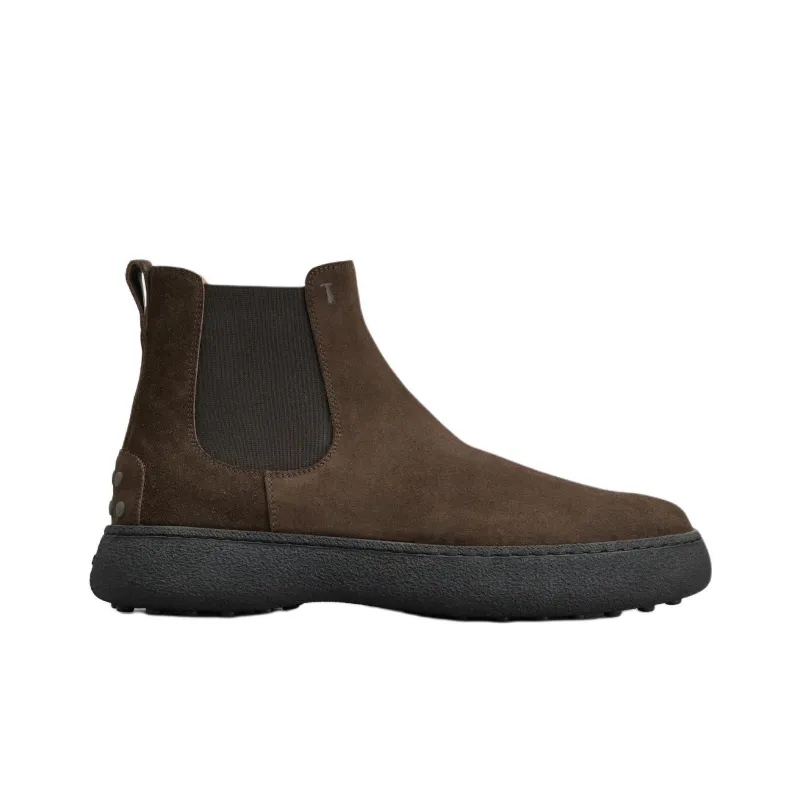TOD'S Round Toe Ankle Boots-1