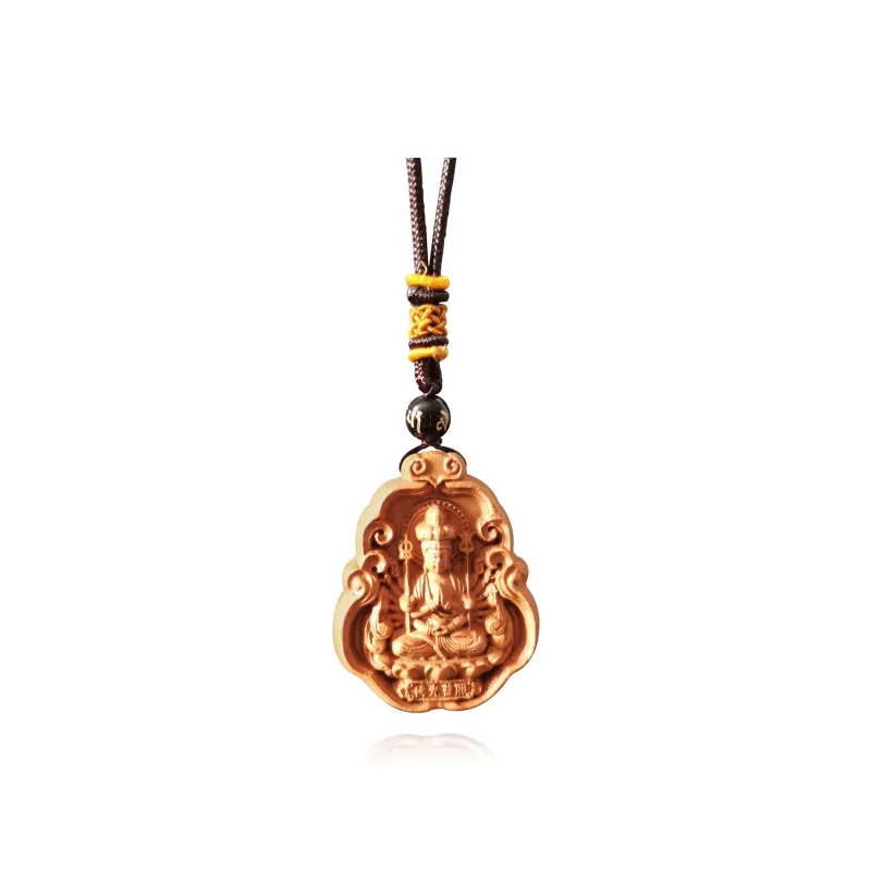 Master Kim Peachwood Necklaces Unisex-0
