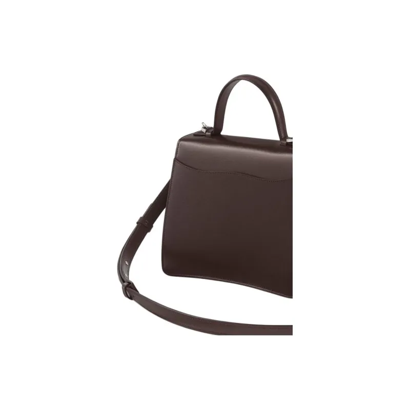 CARTIER Panthère De Cartier Calfskin Shoulder Bag Crossbody Bag Handbag Small Size Women's Brown-4