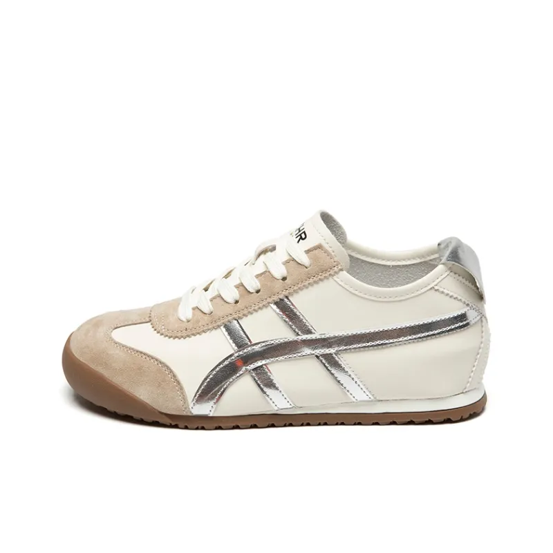 ZHR German Army Trainers Wear-Resistant Height Increasing Low-Top Casual Shoes Women's-1