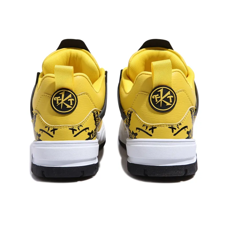 KFT Mica Anti Slip And Wear Resistant Height Increasing Low Top Skateboard Shoes Unisex-4