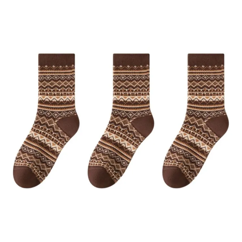 MIIOW Mid Calf Socks Men's Combo Set-2