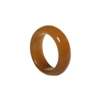Zhen Yu Zhen Pin Hetian Jade Rings Sugar Jade Unisex
