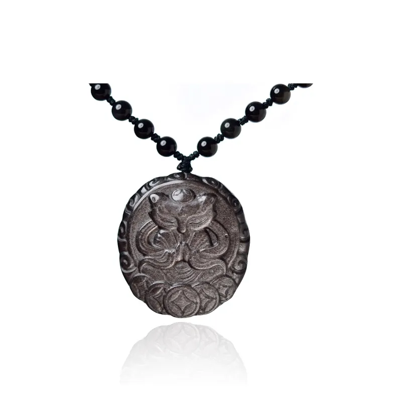 Tokai Family Obsidian Necklaces Unisex-0