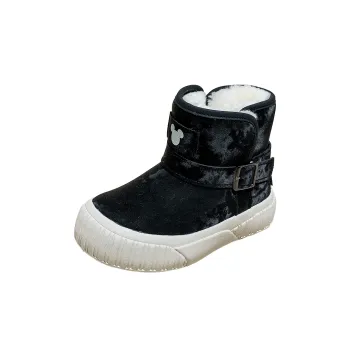 Disney Mickey Series Slip-Resistant Warm High-Top Kids' Skateboarding Shoes Kids'