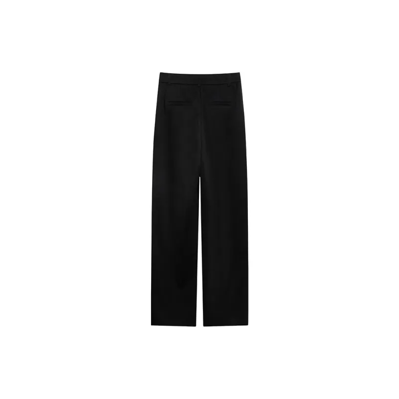 She Enjoys Casual Pants Women's Black-2