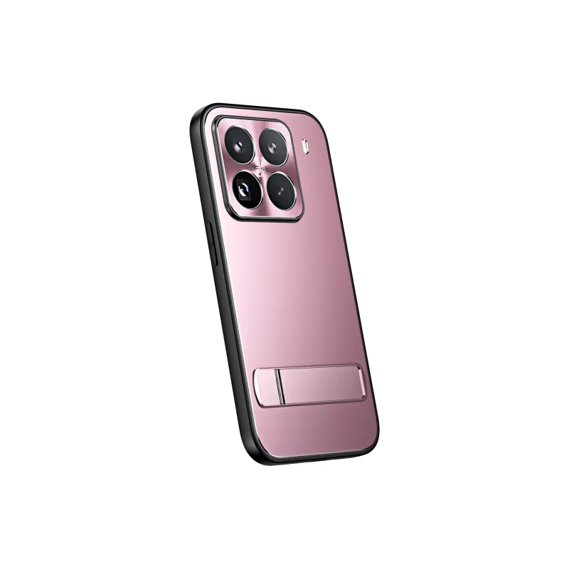 ZHUOJI Matte Material Aurora Invisible Stand Case Phone Case Compatible With Xiaomi 15 Pro/15-4
