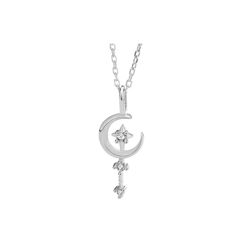KEMLAIDA S925 Silver Necklaces Women's Rose Gold-5