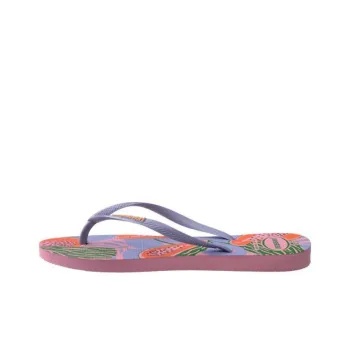 Havaianas Slim Summer Slip-Resistant Quick Dry Flip Flops Women's Fuchsia Green