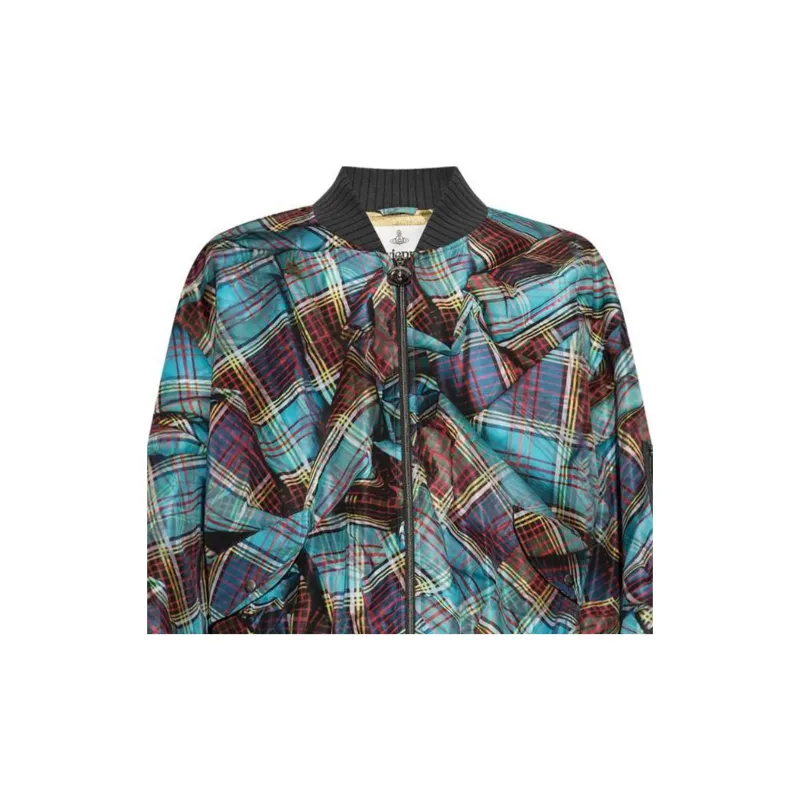 Vivienne Westwood Bernardo Zip Up Bomber Jacket-1