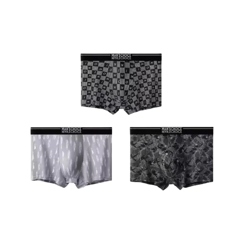 Lan Miao Underpants Men's 3 Pack-3