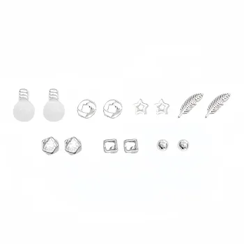BLESSED BULLET Alloy Stud Earrings Women's